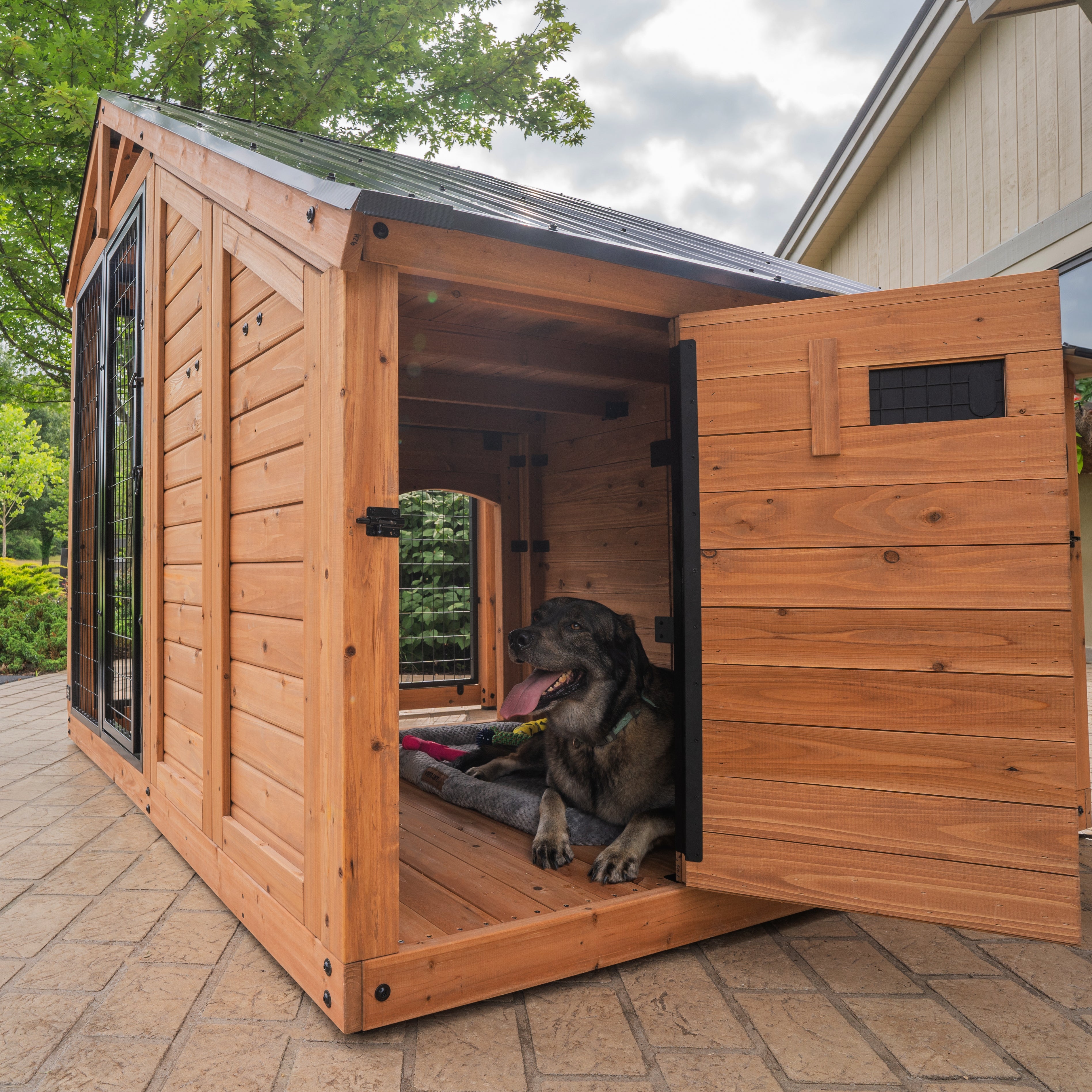 Waggin' Retreat Dog Kennel Access Door