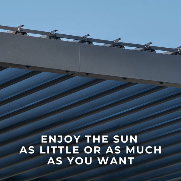 Versatile Louvered Roof