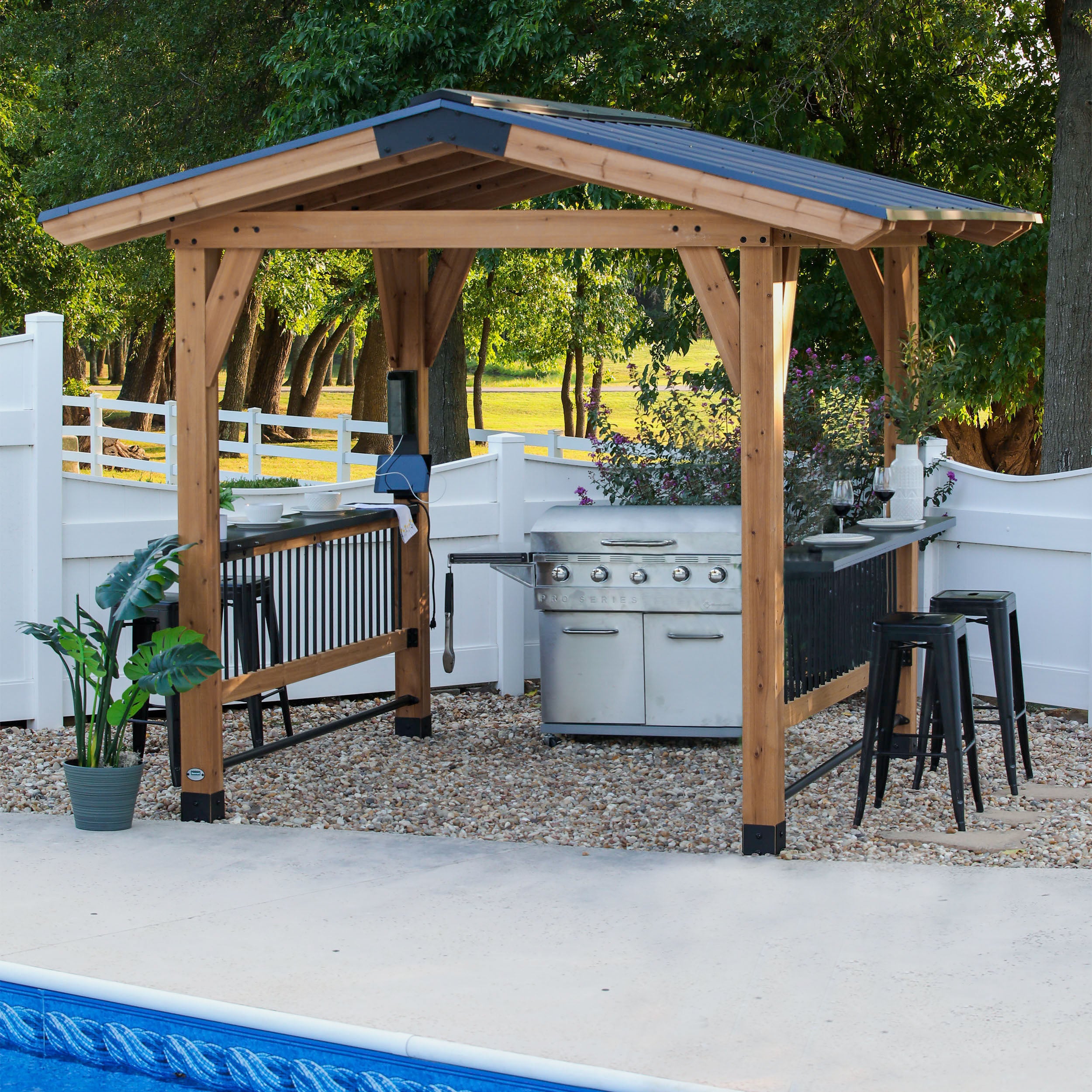 Granada Grill Gazebo