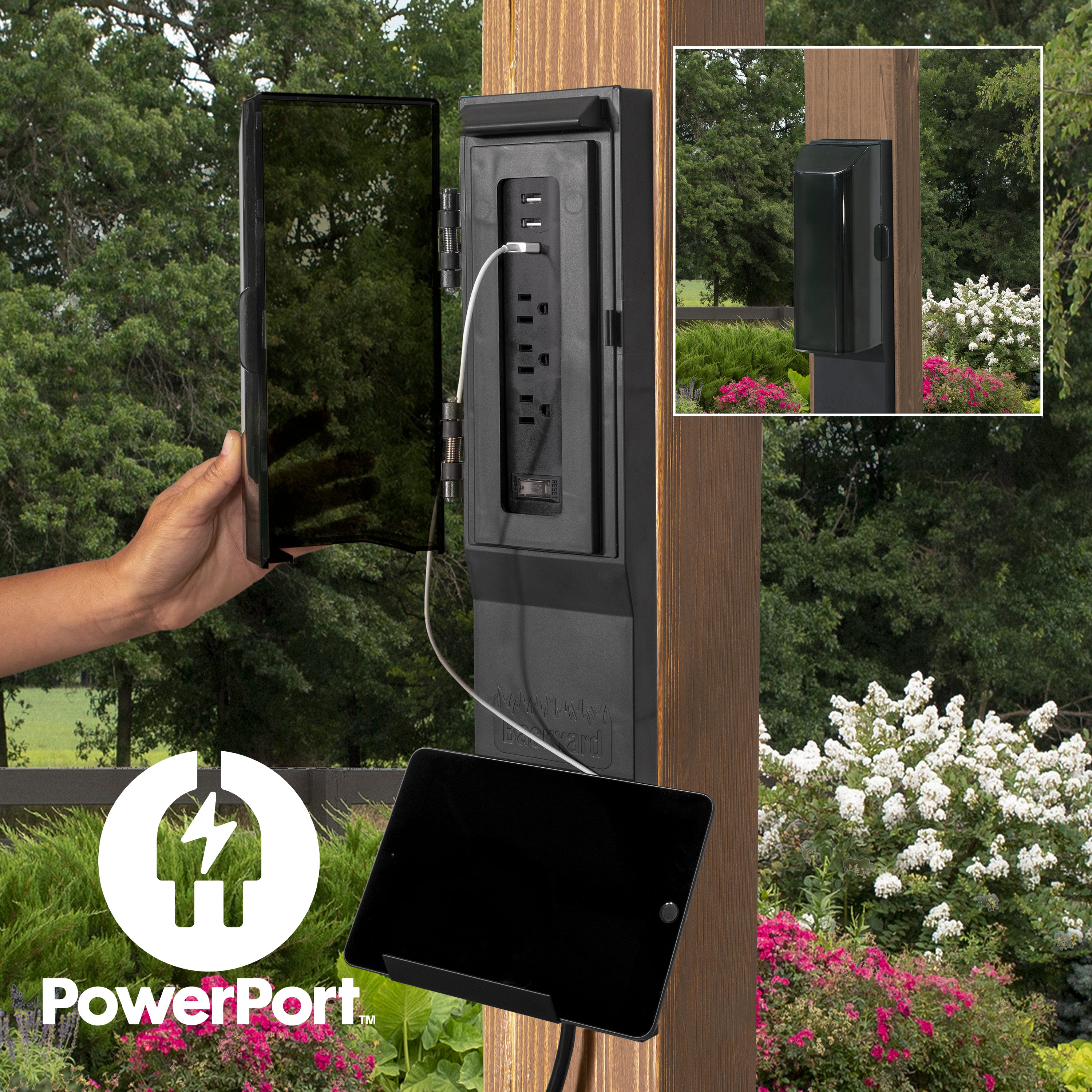 Norwood Gazebo Electricity - ipad charger