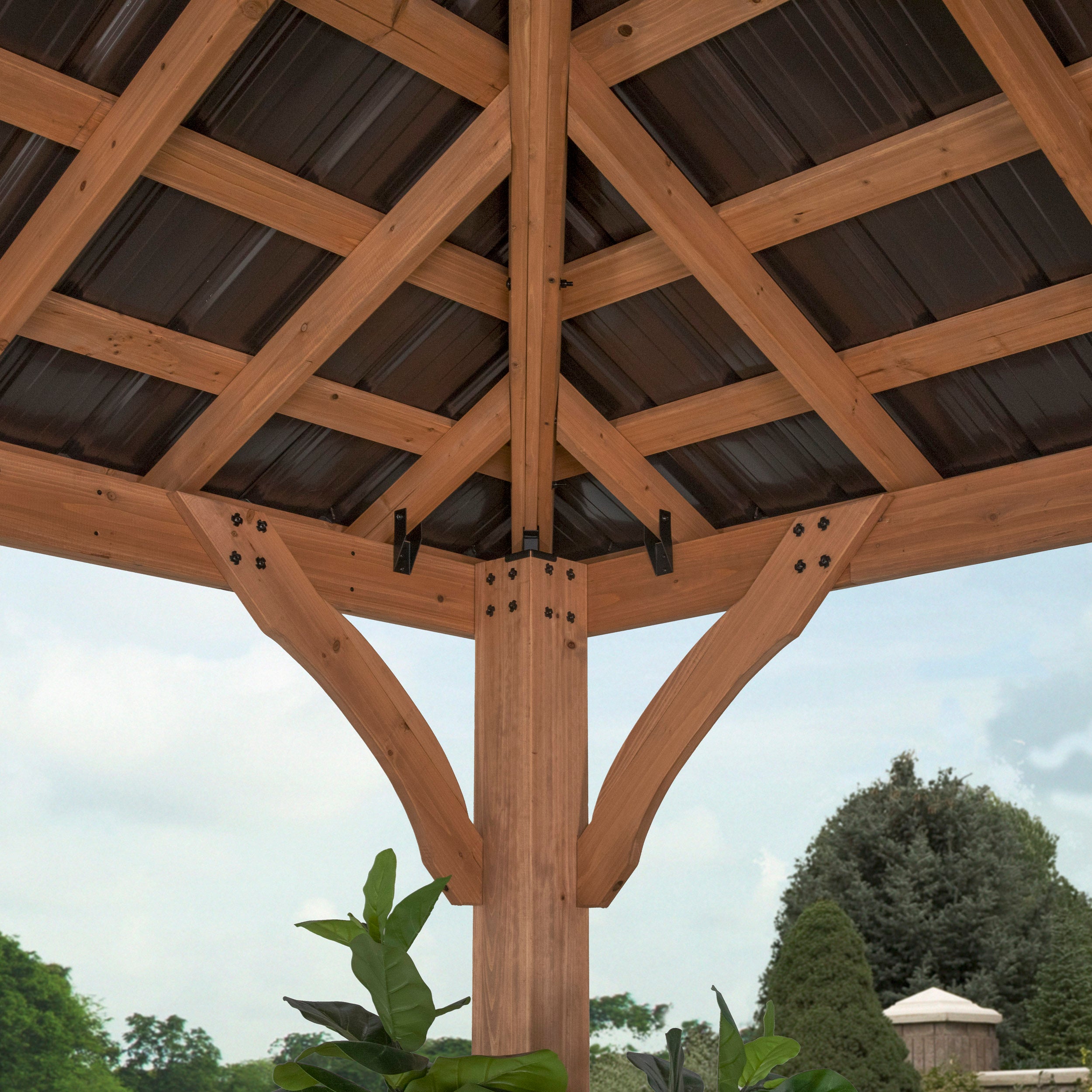 12x12 Barrington Interior Steel Roof