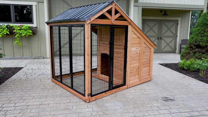Waggin Retreat dog kennel video