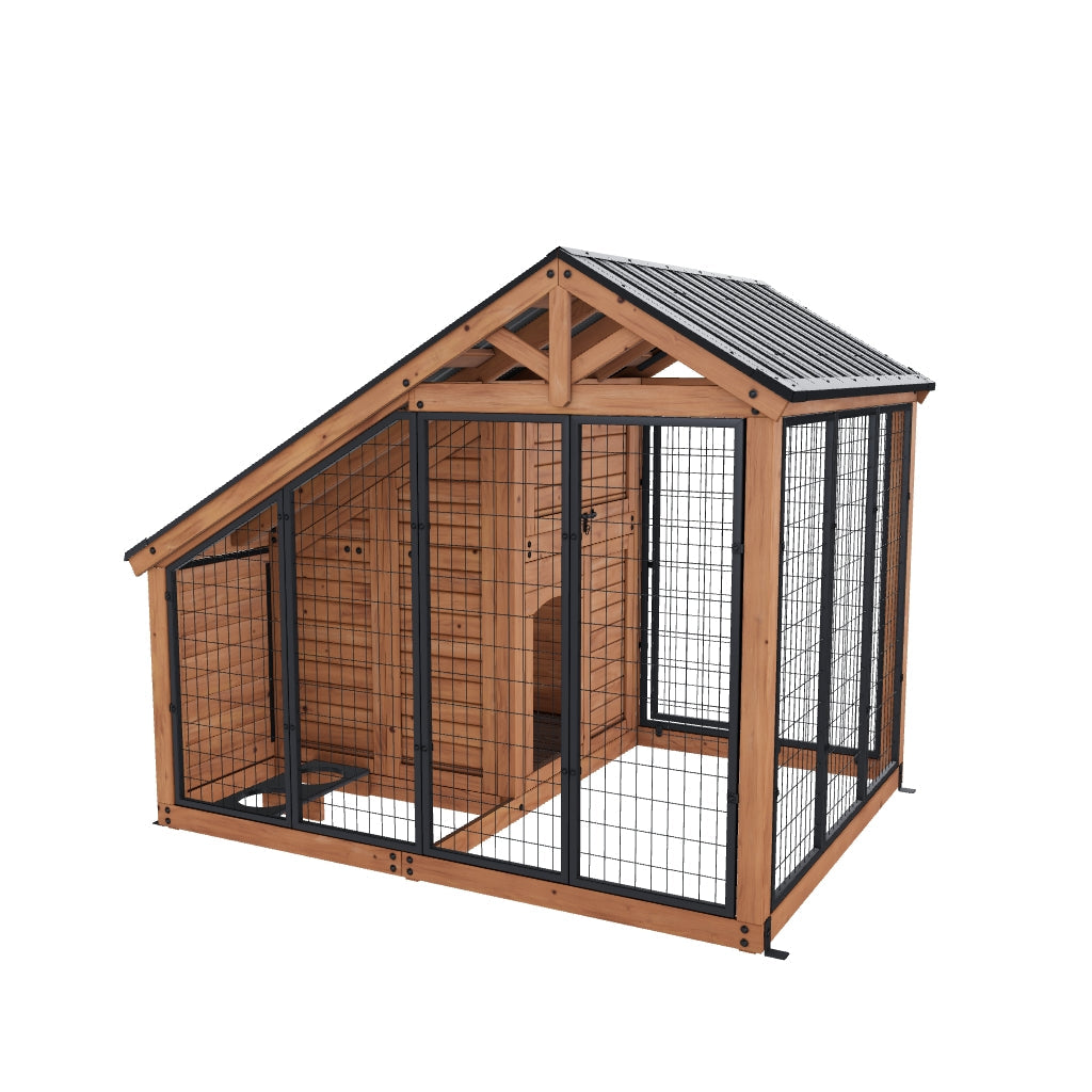 Waggin Retreat Dog Kennel 3D